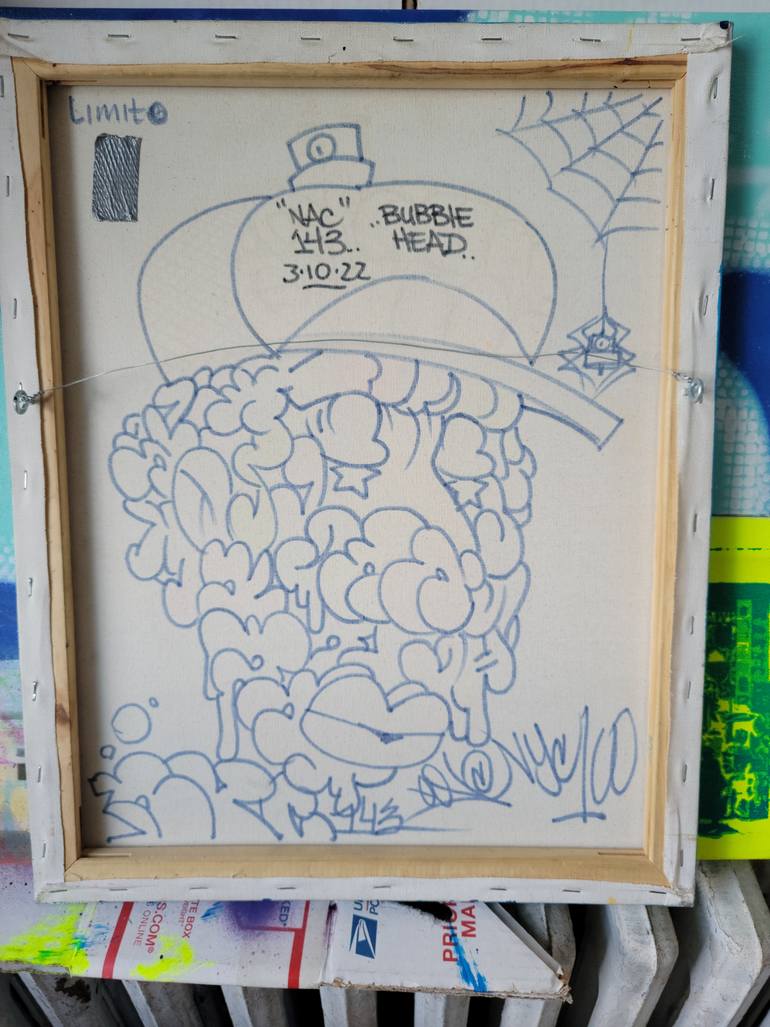 Original Other Graffiti Painting by Kevin Santos Nac Nak Nacstar