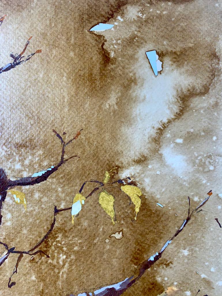 Original Illustration Floral Painting by Norman Vila