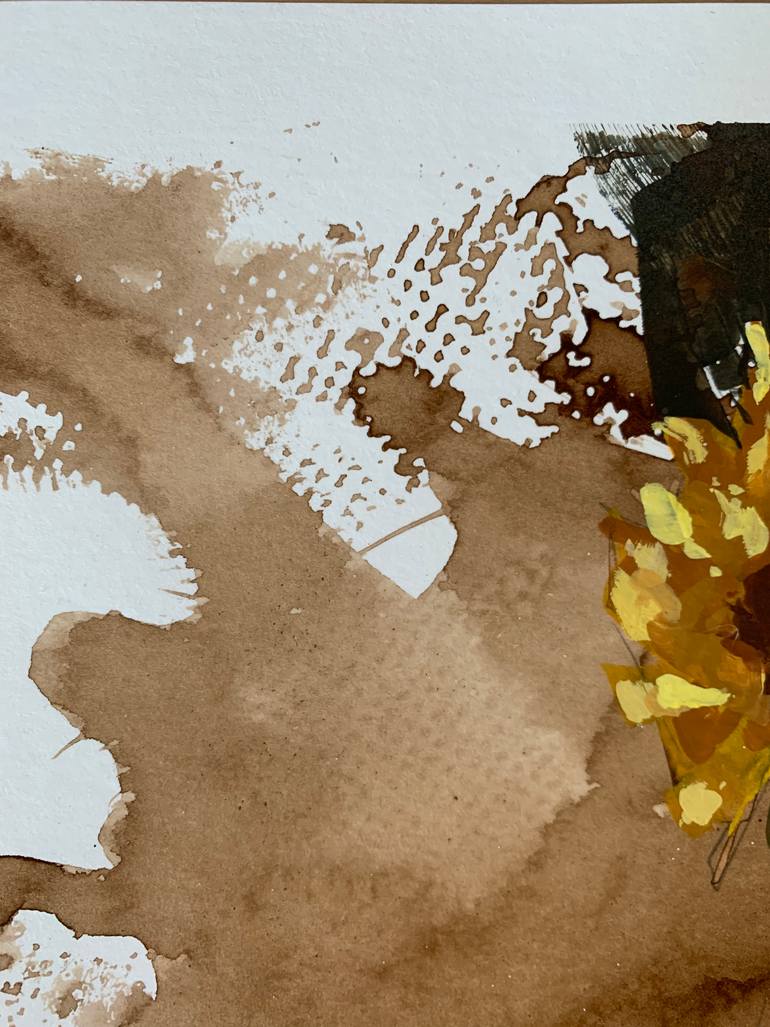 Original Illustration Floral Painting by Norman Vila