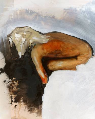 Original Figurative Women Painting by Paul Ashton