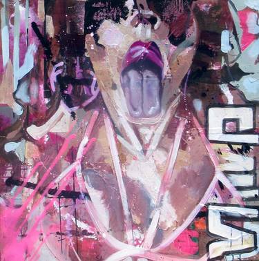 Print of Abstract Expressionism Graffiti Paintings by Paul Ashton