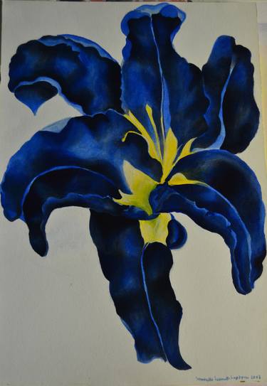 Original Pop Art Botanic Paintings by simonetta leonetti luparini