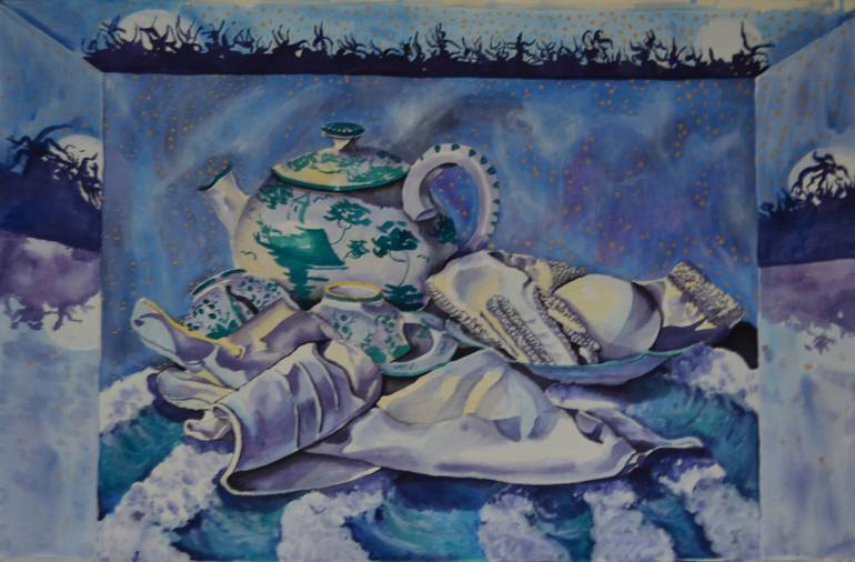 Print of Figurative Fantasy Paintings by Simonetta Leonetti Luparini