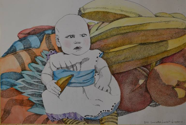 Print of Figurative Fantasy Paintings by Simonetta Leonetti Luparini