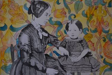 Original Family Paintings by simonetta leonetti luparini