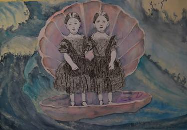 Original Figurative Children Paintings by simonetta leonetti luparini