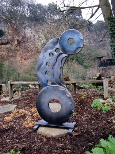 Original Abstract Sculpture by Mike Janes