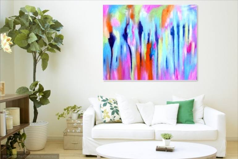 Original Abstract Painting by Pierre Lamont Dingley