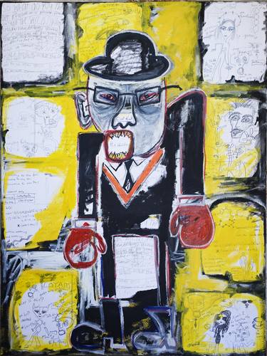 Original Expressionism People Paintings by Gareth Maguire