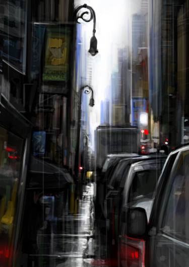 New York speed paint - Fashion district thumb