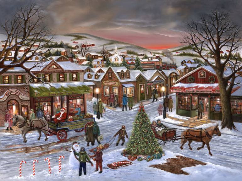 Artpedia | Jingle All The Way by H Hargrove