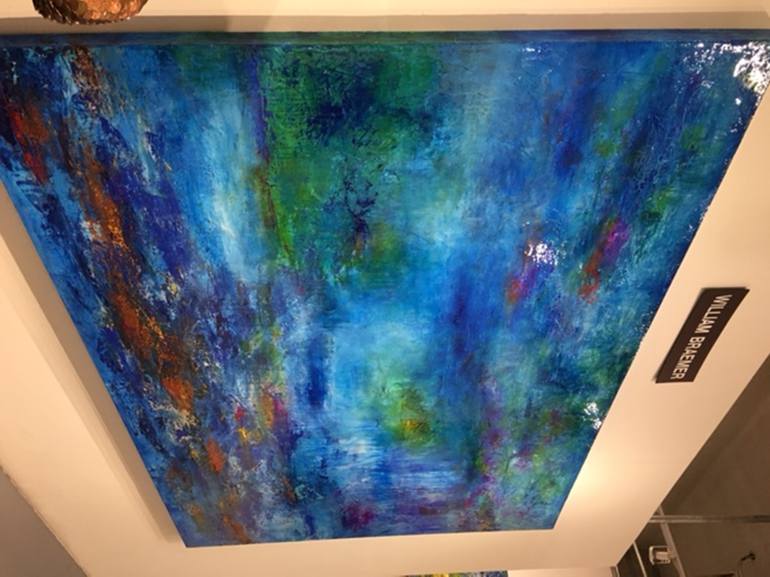Original Abstract Painting by William Braemer