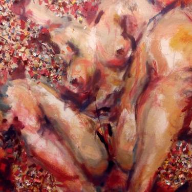 Original Expressionism Nude Paintings by Muhannad Zidan