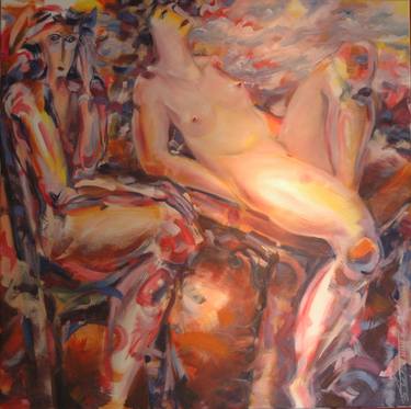 Original Nude Paintings by Muhannad Zidan