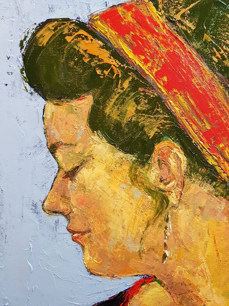 Original Figurative People Painting by Tessa  Thonett