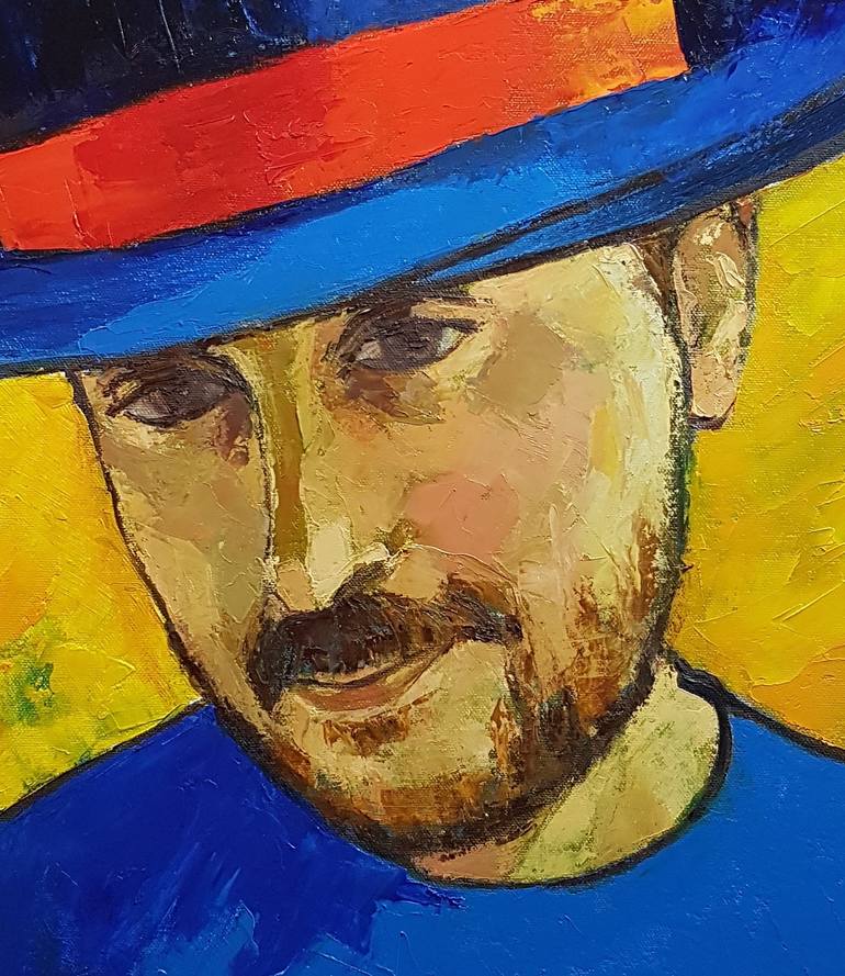 Original Expressionism People Painting by Tessa  Thonett
