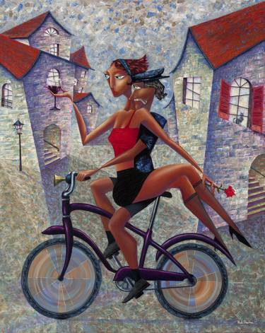 Print of Bicycle Paintings by Ned Shuchter