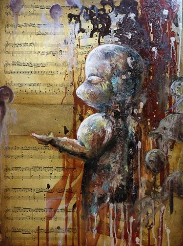 Print of Figurative Music Paintings by Novita Permatasari