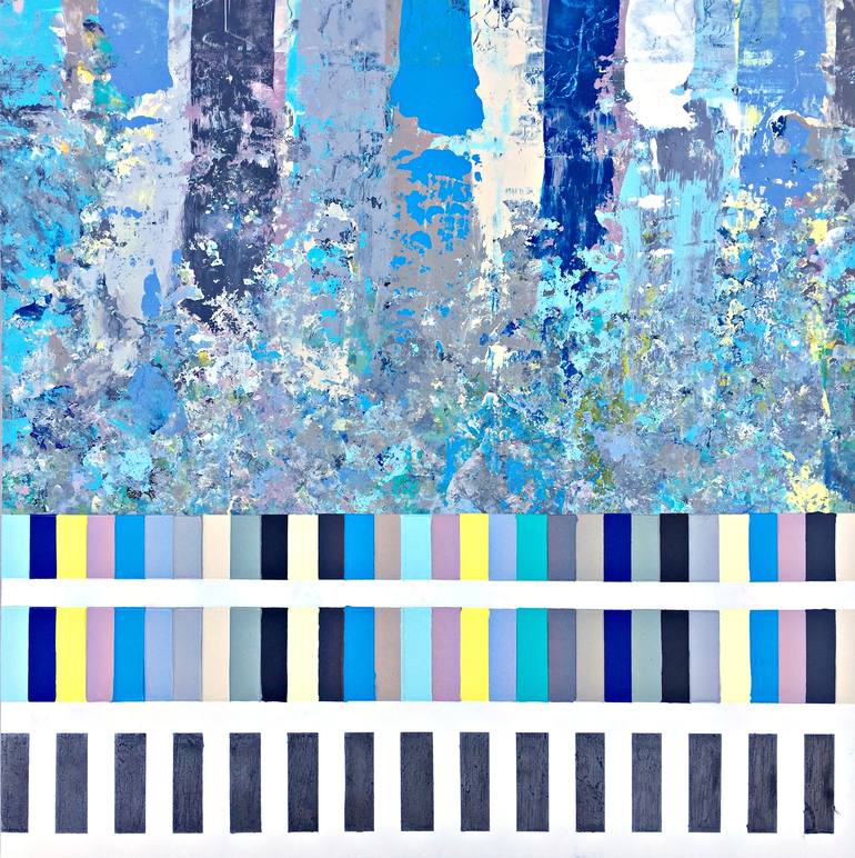 Print of Abstract Expressionism Abstract Paintings by Raul De La Torre
