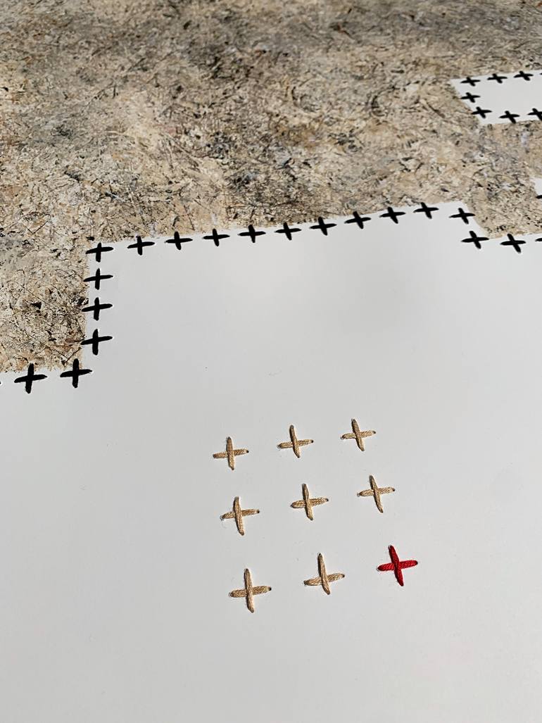 Original Minimalism Abstract Painting by Raul De La Torre