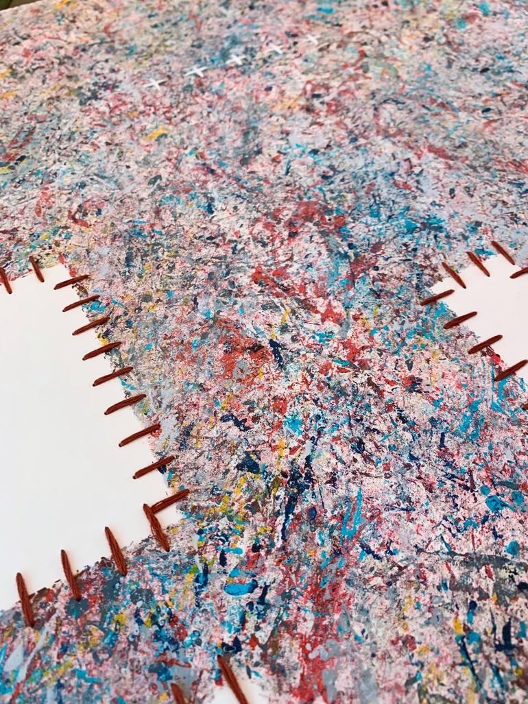 Original Minimalism Abstract Painting by Raul De La Torre