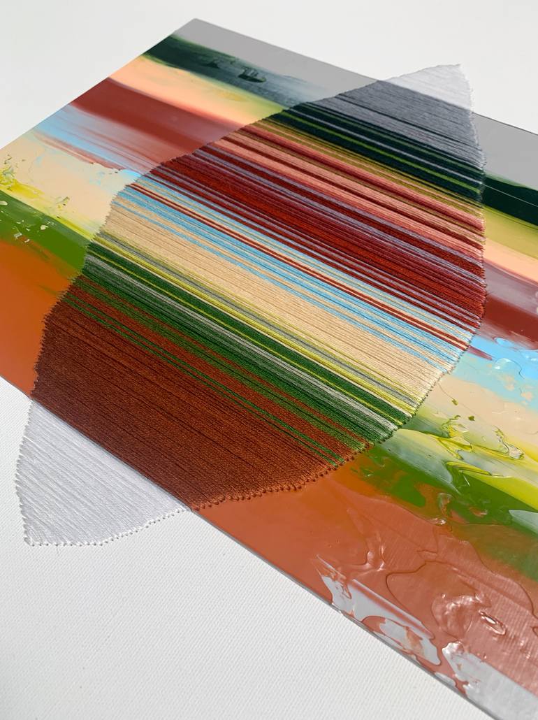 Original Abstract Expressionism Abstract Painting by Raul De La Torre