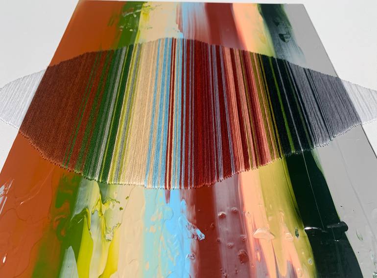 Original Abstract Expressionism Abstract Painting by Raul De La Torre