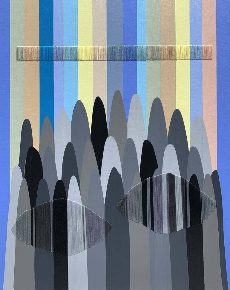 Original Abstract Expressionism Abstract Paintings by Raul De La Torre