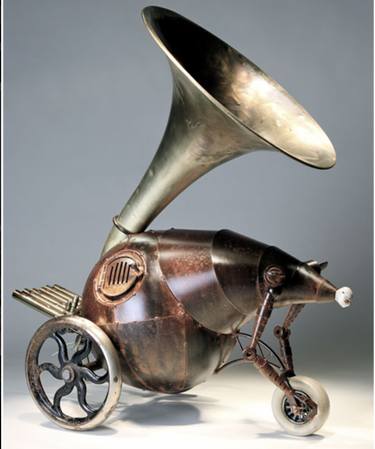 Three Wheeled Horn, Traveling Musician thumb