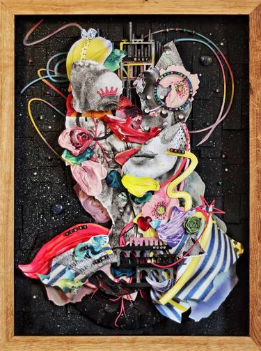 Print of Figurative Portrait Collage by Mark Francis Williams