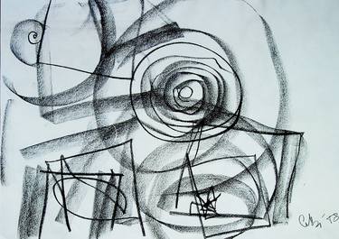 Print of Abstract Expressionism Geometric Drawings by Serhiy Naberezhnykh