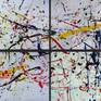 Collection Inspired by Jackson Pollock: Abstract Expressionism