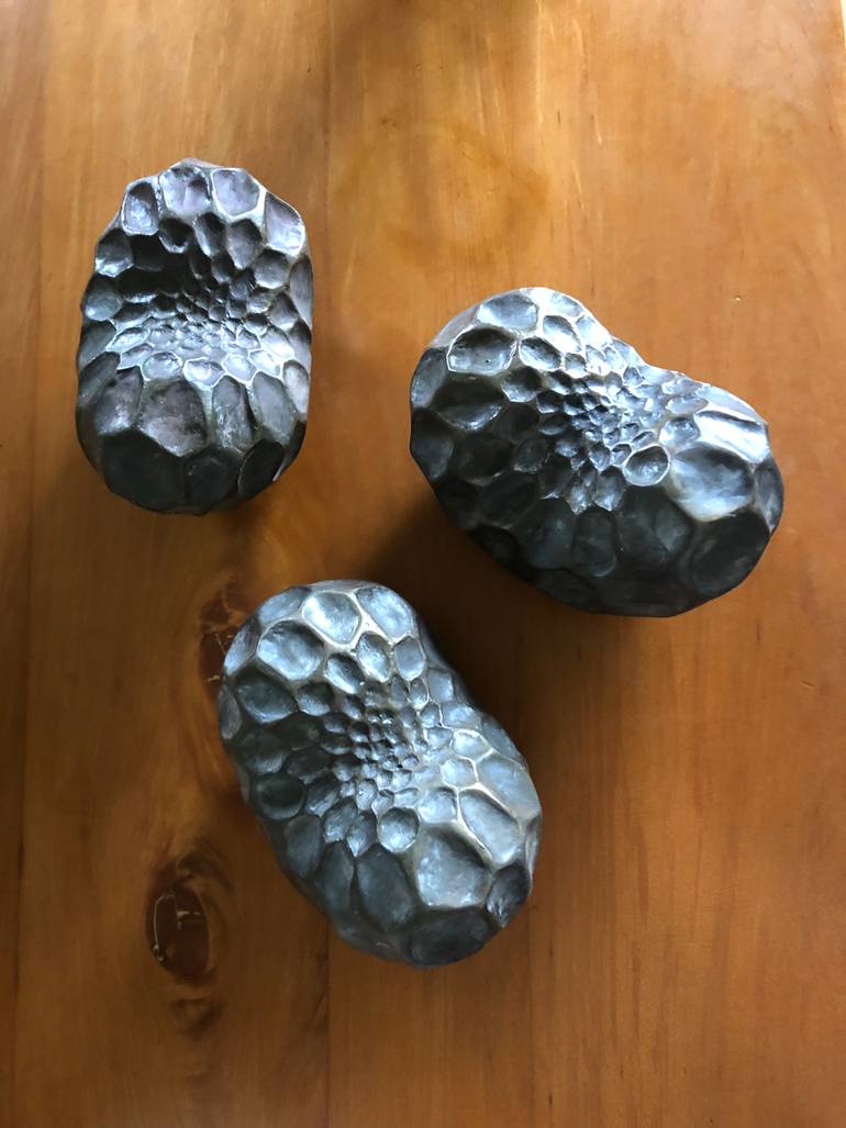 Original Contemporary Botanic Sculpture by Sally Arnold