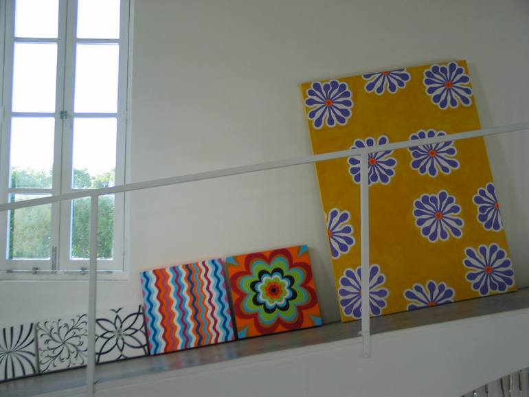 Original Abstract Painting by Sally Arnold