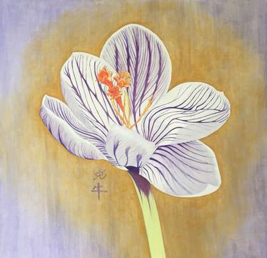Original Realism Floral Paintings by Sally Arnold