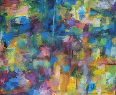 Original Abstract Paintings by Zsuzsa Kalas