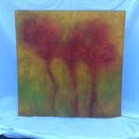Three Red Trees          (Owned by The Kingswood Foundation,Bristol) by Kisa Kisa