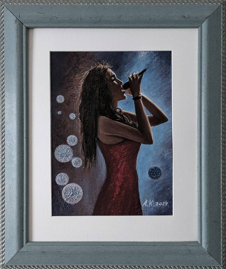 Original Symbolism Music Painting by Alexander Koltsov