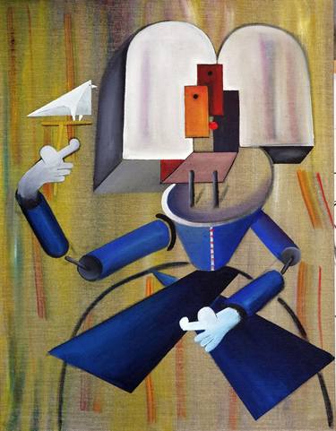 Original Cubism Abstract Paintings by willy L'Eplattenier