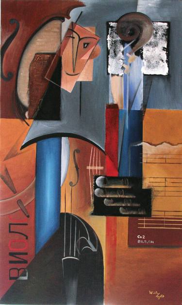 Print of Music Paintings by willy L'Eplattenier