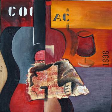 Print of Cubism Music Paintings by willy L'Eplattenier