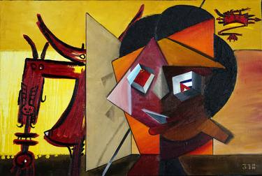 Wilfredo Lam, serie retratos de pintores del sigle XX thumb