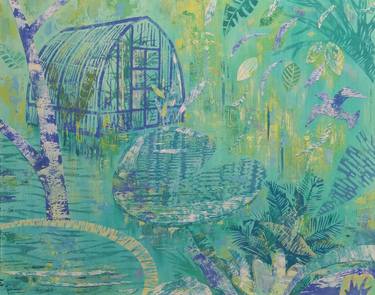 Original Contemporary Nature Paintings by Miriam Van Cleemput