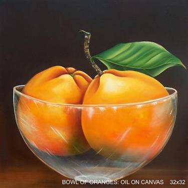 Bowl of Oranges thumb
