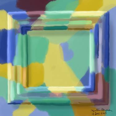 Print of Abstract Digital by Martin Rayman