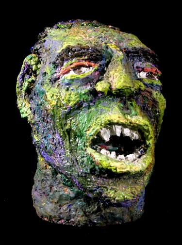 Original Expressionism People Sculpture by Arthur Robins