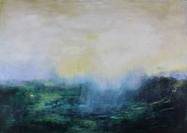 Original Abstract Landscape Paintings by Raewyn Carboni