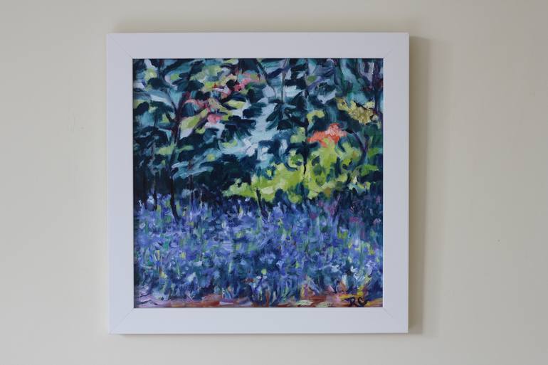 Original Garden Painting by Raewyn Carboni