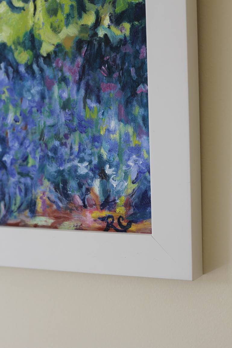 Original Garden Painting by Raewyn Carboni