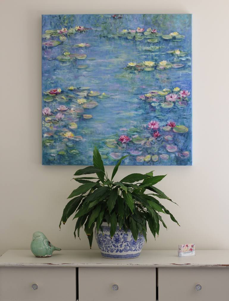 Original Impressionism Water Painting by Raewyn Carboni